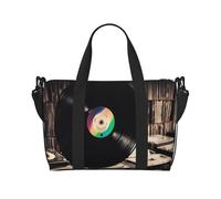 Borsa sportiva da palestra per donne e uomini, borsone da viaggio alla moda, con rottweiler, borsa da fine settimana in tela da portare durante la notte, per viaggi, nuoto, fitness, allenamento, sport