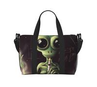 Borsa sportiva da palestra per donne e uomini, borsone da viaggio, borsa da golf, borsa da weekender, in tela, borsa da viaggio per la notte, per viaggi, nuoto, fitness, allenamento, sport, Fumo