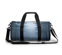 Borsa sportiva da palestra per donne e uomini, borsone da viaggio, borsa da weekender, alberi giganti, borsa da viaggio per la notte, per viaggi, nuoto, fitness, allenamento, sport
