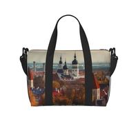 Borsa sportiva da palestra per donne e uomini, borsone da viaggio, borsa da weekender, borsa da portare con sé durante la notte, per viaggi, nuoto, fitness, allenamento, sport, bruciare, pallone da