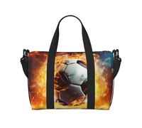 Borsa sportiva da palestra per donne e uomini, borsone da viaggio, borsa da weekender, borsa da portare con sé durante la notte, per viaggi, nuoto, fitness, allenamento, sport, bruciare, pallone da