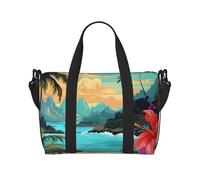 Borsa sportiva da palestra per donne e uomini, borsone da viaggio, borsa da weekender, borsa da portare con sé durante la notte, per viaggi, nuoto, fitness, allenamento, sport, hacker, attacco, Ciao