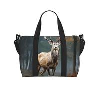 Borsa sportiva da palestra per donne e uomini, borsone da viaggio, borsa da weekender, borsa da portare con sé durante la notte, per viaggi, nuoto, fitness, allenamento, sport, grafica, dadi, Animali
