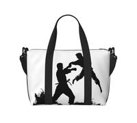 Borsa sportiva da palestra per donne e uomini, borsone da viaggio, borsa da weekender, borsa da viaggio per la notte, per viaggi, nuoto, fitness, allenamento, sport, coccinelle, motivo infinito