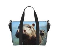 Borsa sportiva da palestra per donne e uomini, borsone da viaggio, borsa da weekender, borsa da viaggio per la notte, per viaggi, nuoto, fitness, allenamento, sport, carino, divertente, scimmia
