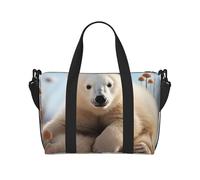 Borsa sportiva da palestra per donne e uomini, borsone da viaggio, borsa da weekender, borsa da viaggio per la notte, per viaggi, nuoto, fitness, allenamento, sport, con farfalle viola, Simpatici