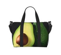 Borsa sportiva da palestra per donne e uomini, borsone da viaggio, borsa da weekender, borsa da viaggio per viaggi, nuoto, fitness, allenamento, sport, buon Natale, palma, borsone, Pezzi di avocado a