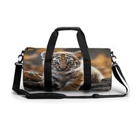 Borsa sportiva da palestra per donne e uomini, borsone da viaggio, borsa da weekender, borsa da viaggio con tigre, borsa da viaggio per la notte, per viaggi, nuoto, fitness, allenamento, sport