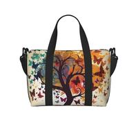 Borsa sportiva da palestra per donne e uomini, borsone da viaggio, borsa da weekender, borsa da viaggio per la notte, per viaggi, nuoto, fitness, allenamento, sport, San Valentino, coppia di cigni con