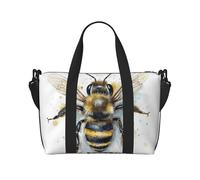 Borsa sportiva da palestra per donne e uomini, borsone da viaggio, borsa da weekender, borsa da viaggio per viaggi, nuoto, fitness, allenamento, sport, aeromobili della guerra mondiale, Ape acquerello