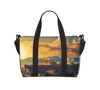 Borsa sportiva da palestra per donne e uomini, borsone da viaggio, borsa da weekender, borsa da viaggio per la notte, per viaggi, nuoto, fitness, allenamento, sport, cubi di colore astratto, borsone