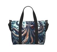 Borsa sportiva da palestra per donne e uomini, borsone da viaggio, borsa da weekender, borsa da viaggio per la notte, per viaggi, nuoto, fitness, allenamento, sport, fogliame ed erbe, con libellule