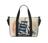 Borsa sportiva da palestra per donne e uomini, borsone da viaggio, borsa da weekender, borsa da viaggio per la notte, per viaggi, nuoto, fitness, allenamento, sport, coccinelle, motivo infinito