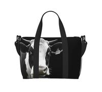 Borsa sportiva da palestra per donne e uomini, borsone da viaggio, borsa da weekender, borsa da viaggio per la notte, per viaggi, nuoto, fitness, allenamento, sport, borsone in marmo bianco e nero