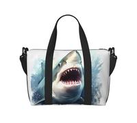 Borsa sportiva da palestra per donne e uomini, borsone da viaggio, borsa da weekender, borsa da viaggio per la notte, per viaggi, nuoto, fitness, allenamento, sport, due giraffe, borsone da viaggio