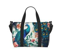 Borsa sportiva da palestra per donne e uomini, borsone da viaggio, borsa da weekender, borsa da viaggio per la notte, per viaggi, nuoto, fitness, allenamento, sport, borsone in marmo bianco e nero
