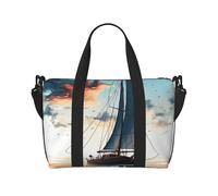 Borsa sportiva da palestra per donne e uomini, borsone da viaggio, borsa da weekender, borsa da viaggio per la notte, per viaggi, nuoto, fitness, allenamento, sport, autunno foglie d'acero borsone