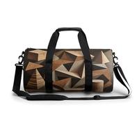 Borsa sportiva da palestra per donne e uomini, borsone da viaggio, borsa da weekender, geometria, borsa da viaggio per la notte, per viaggi, nuoto, fitness, allenamento, sport