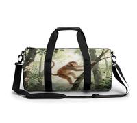 Borsa sportiva da palestra per donne e uomini, borsone da viaggio, borsa da weekender, scimmia, arrampicata nel bosco, borsa da viaggio per viaggi, nuoto, fitness, allenamento, borsone sportivo