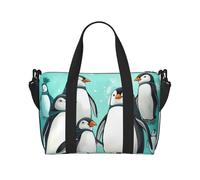 Borsa sportiva da palestra per donne e uomini, borsone da viaggio con animali, capra, borsa da weekender, in tela, borsa da viaggio per la notte, per viaggi, nuoto, fitness, allenamento, sport