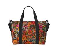 Borsa sportiva da palestra per donne e uomini, borsone da viaggio con Golden Retriever Dog Weekender borsa in tela da portare durante la notte borsa per viaggi, nuoto, fitness, allenamento, borsone