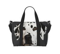 Borsa sportiva da palestra per donne e uomini, borsone da viaggio tote acquerello di falco seduto sull'albero Borsa da fine settimana in tela Borsa da viaggio per viaggi nuoto fitness allenamento