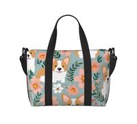 Borsa sportiva da palestra per donne e uomini, borsone da viaggio tote bianco con pavone borsa da weekend in tela da portare con sé borsa da viaggio per il nuoto fitness allenamento borsone sportivo