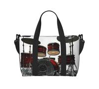 Borsa sportiva da palestra per donne e uomini, borsone da viaggio tote con segno del dollaro borsa da weekender in tela da portare con sé durante la notte borsa per viaggi, nuoto, fitness, allenamento