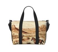 Borsa sportiva da palestra per donne e uomini, borsone da viaggio tote gerani rossi 1 borsa da weekend in tela da portare durante la notte borsa per viaggi, nuoto, fitness, allenamento, borsone