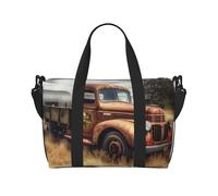 Borsa sportiva da palestra per donne e uomini, borsone da viaggio tote gufi su un ramo borsa da fine settimana in tela borsa da viaggio per viaggi nuoto fitness allenamento sport borsone, Vecchio