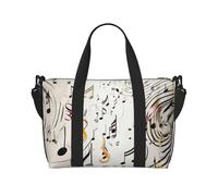 Borsa sportiva da palestra per donne e uomini, borsone da viaggio tote spiaggia Maui Hawaii tramonto onde mare nuvole borsa da weekend in tela borsa da viaggio per viaggi nuoto fitness allenamento