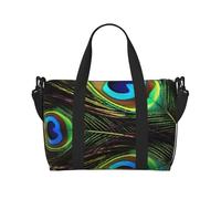 Borsa sportiva da palestra per donne e uomini, borsone da viaggio tote Wild bobcat Weekender borsa in tela da portare durante la notte borsa per viaggi, nuoto, fitness, allenamento, borsone sportivo