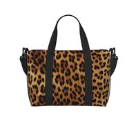 Borsa sportiva da palestra per donne e uomini, borsone da viaggio tote Wild bobcat Weekender borsa in tela da portare durante la notte borsa per viaggi, nuoto, fitness, allenamento, borsone sportivo