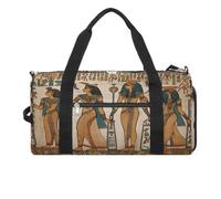 Borsa sportiva da palestra per donne e uomini, con scomparto per scarpe e tasca bagnata, paesaggio invernale nelle Alpi bavaresi, borsone da viaggio per viaggi, sport, fitness, allenamento, Donne