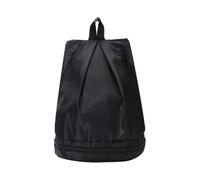 Borsa sportiva da viaggio, impermeabile, unisex, 1 pezzo, zaino separato da asciutto e bagnato, custodia durevole per basket, calcio, escursionismo e arrampicata, Nero , One Size, Classico