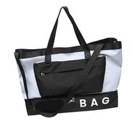 Borsa sportiva di grande capacità borsa da viaggio borsa da viaggio borsa da viaggio borsa da viaggio borsa da viaggio borsa da viaggio borsa da viaggio impermeabile per vacanze, Blu Con Nero