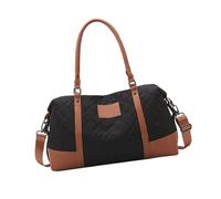 Borsa Sportiva Grande Capacità Fitness Bag Travel Weekenders Bagagli Multifunzionale Durante La Notte Per Viaggi Bagagli Weekender Fitness Sport Per Viaggi, Nero , Mass Beauty