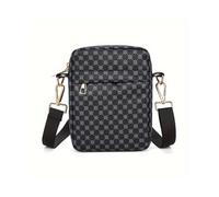 Borsa sportiva impermeabile leggera, unisex, alla moda, nera.