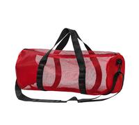 Borsa sportiva in maglia di silicone per allenamento di nuoto, viaggio | Dip pieghevole con manico per attrezzatura da snorkeling in spiaggia, piscina, vacanze, sport acquatici, fitness, rosso, 説明を参照