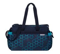 Borsa sportiva Mcneill blu con motivo