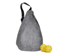 Borsa sportiva per pickleball, grande scomparto principale, tasca laterale per la bottiglia di bevanda, materiale di tensione dura, aspetto elegante, ideale per la formazione, i viaggi,
