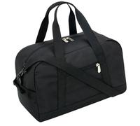 Borsa sportiva piccola borsa fitness da viaggio weekend bagaglio a cabina multifunzionale pernottamento per vacanze bagagli weekend fitness palestra per adulti, Colore: nero., Taglia unica