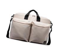 Borsa sportiva sportiva per donne e ragazze, borsa da viaggio, leggera da portare con sé, weekend, impermeabile, come regalo per la notte sportiva, beige., Mass Beauty