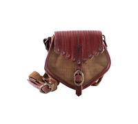 Borsa Stile Vichingo, Pelle E Tela