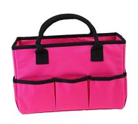 Borsa Stoccaggio Multifunzionale Rosa Borsa per Vari per Strumenti Giardinaggio Libri e Cosmetici e Resistente