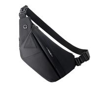 Borsa sul petto da uomo, questa borsa ad anello combina senza soluzione di continuità un tocco di compiacimento e personalità | Borsa pettorale impermeabile - Zaino da giorno multifunzionale, borsa