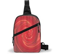 Borsa sul petto Red Mating Phoenix, Borse a tracolla Zaino multiuso a tracolla a tracolla Impermeabile Escursionismo da viaggio