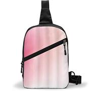 Borsa sul petto Sfondo sfocato Colori cangianti Composizione ispirata all'ombre Display da sogno,Borse a tracolla Zaino a tracolla multiuso Zaino da viaggio impermeabile Escursionismo Pacchetto petto
