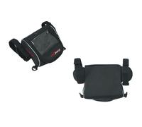 Borsa Supporto Porta Navigatore Smartphone Universale Ancoraggio Manubrio Nero