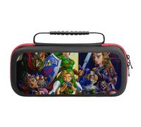 Borsa Switch 2 The Legend of ZeldaMoko Con 20 Slot , Cover Dockabile Per Joy-Con , Custodia Grigio Antishock One Size